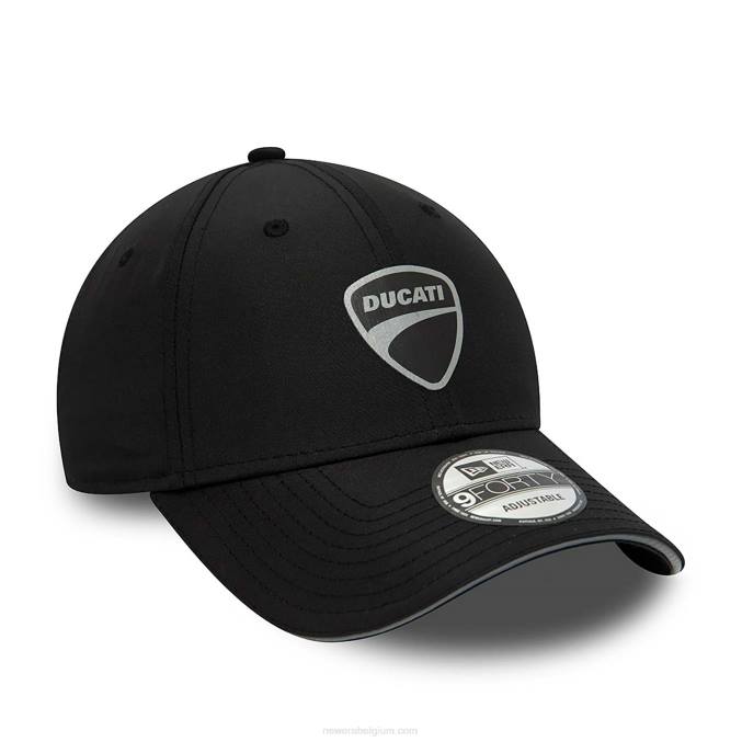 New Era ducati motor reflecterend logo zwart 9forty verstelbare pet BT241569