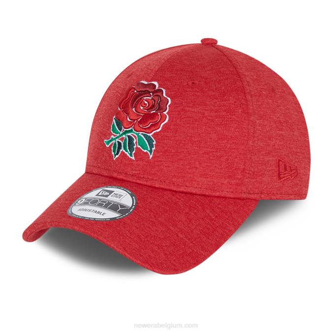 New Era engeland rugby shadow tech rode 9forty cap BT241771