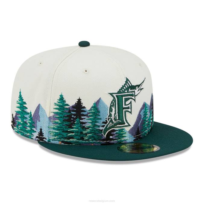 New Era florida marlins outdoor wit 59fifty gemonteerd BT2419
