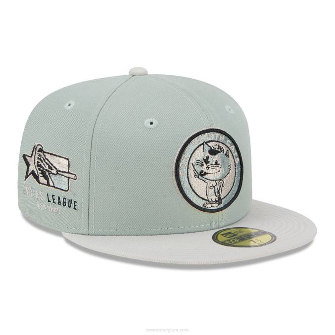 New Era fort worth cats hometown roots green 59fifty getailleerde pet BT24254