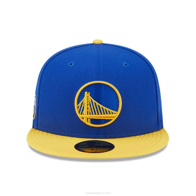 New Era golden state warriors nba all star game blauwe 59fifty getailleerde pet BT24386