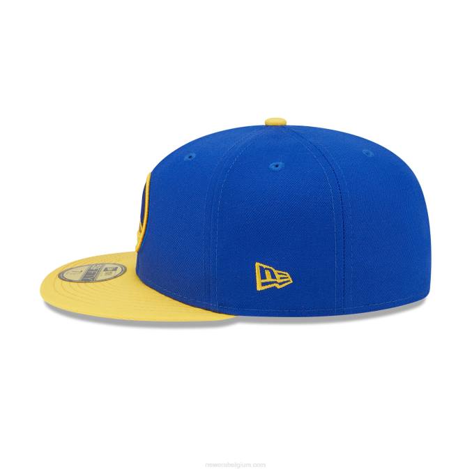 New Era golden state warriors nba all star game blauwe 59fifty getailleerde pet BT24386