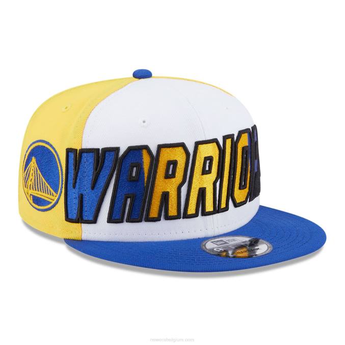 New Era golden state warriors nba back halve blauwe 9fifty snapback cap BT242036