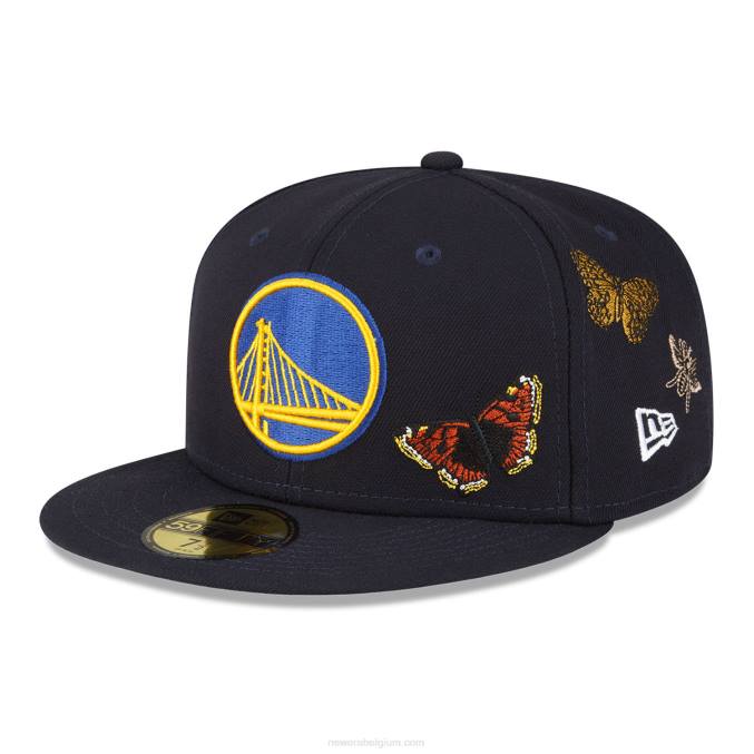 New Era golden state warriors vilt x nba marine 59fifty getailleerde pet BT24995