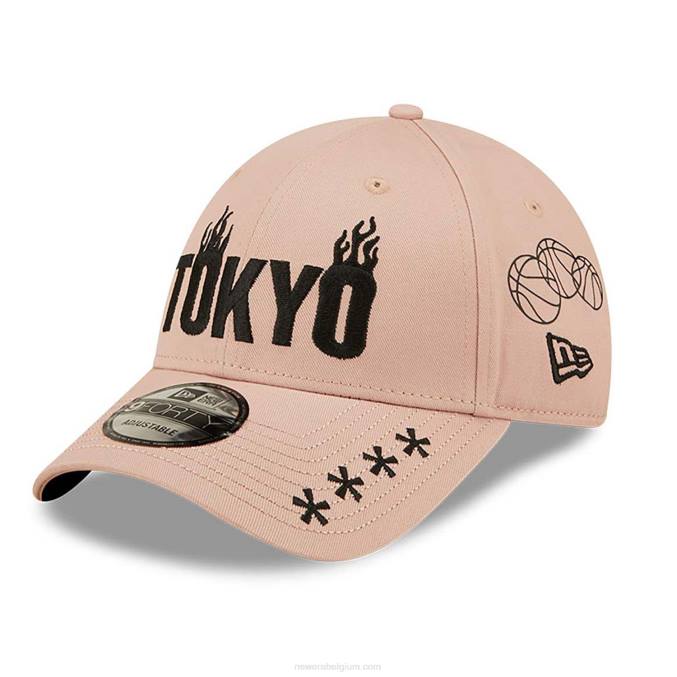 New Era grafische roze 9forty verstelbare pet BT241510