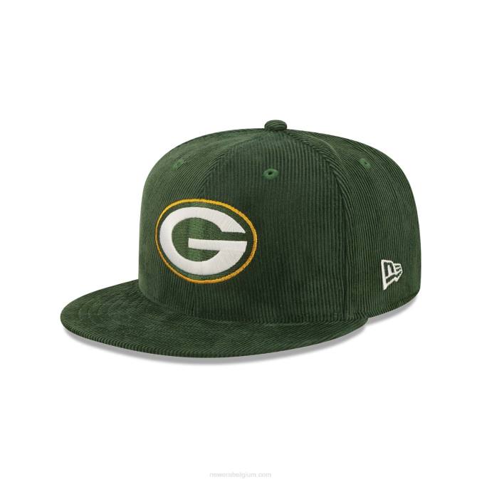 New Era green bay packers nfl retro cord 9fifty cap BT241859