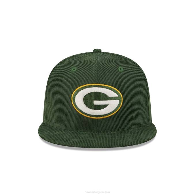 New Era green bay packers nfl retro cord 9fifty cap BT241859