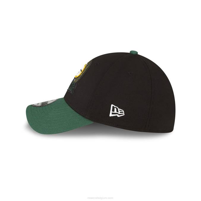 New Era green bay packers nfl salute to service zwarte 39thirty stretch fit pet BT242193