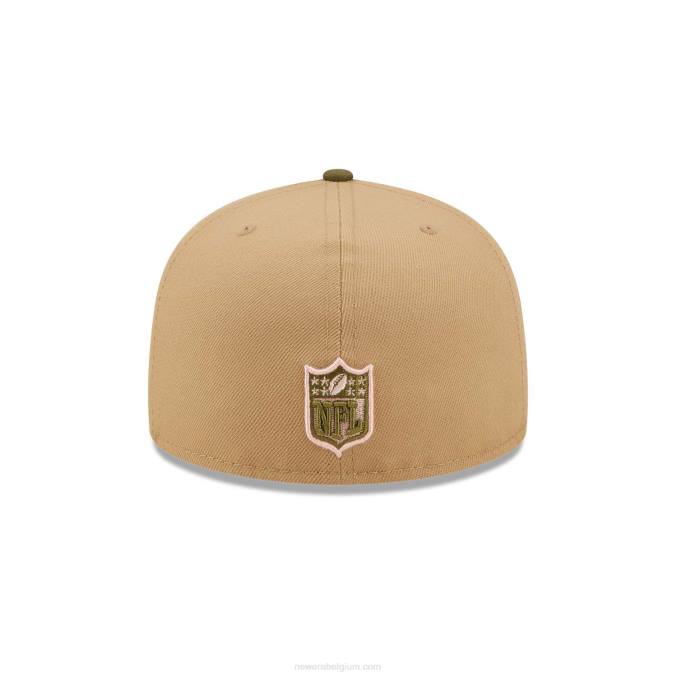 New Era green bay packers nfl teams beige 59fifty cap BT241252