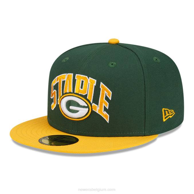 New Era green bay packers x nietje groen 59fifty fitted cap BT24113