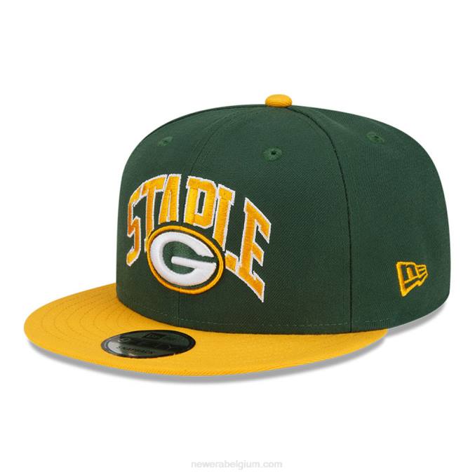 New Era groene bay packers x nietje groene 9fifty snapback pet BT241972