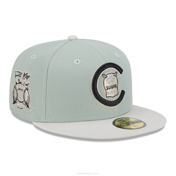 New Era havana sugar kings hometown roots green 59fifty getailleerde pet BT24623