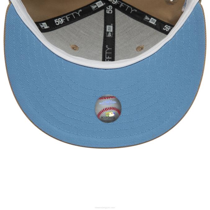 New Era houston astros 45 jaar camel 59fifty getailleerde pet BT24155