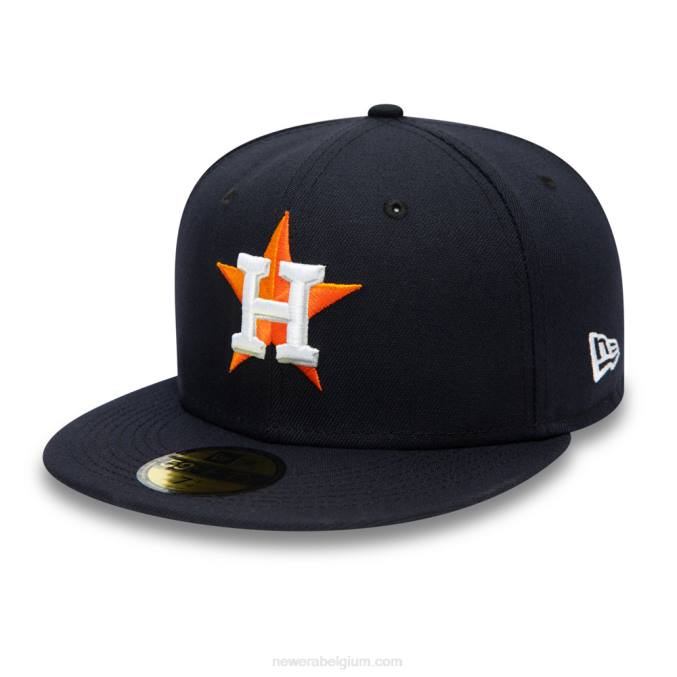 New Era houston astros authentiek op veld thuis marine 59fifty cap BT24617