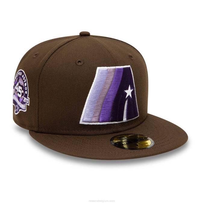 New Era houston astros een sterbruine 59fifty getailleerde pet BT24339