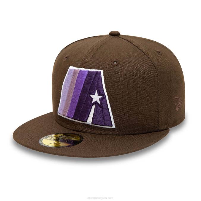 New Era houston astros een sterbruine 59fifty getailleerde pet BT24339