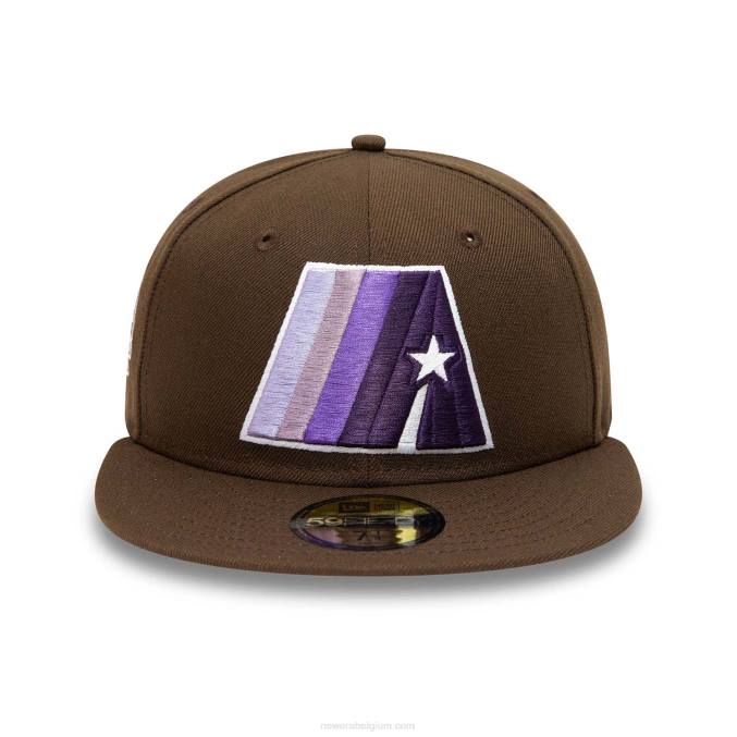 New Era houston astros een sterbruine 59fifty getailleerde pet BT24339