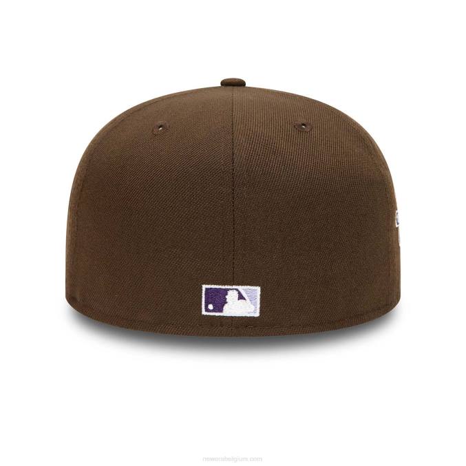 New Era houston astros een sterbruine 59fifty getailleerde pet BT24339