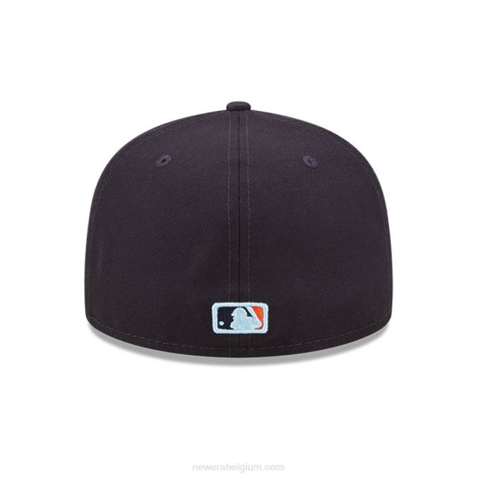 New Era houston astros mlb cloud navy 59fifty getailleerde pet BT24545
