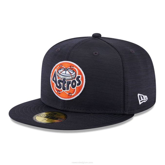 New Era houston astros mlb clubhouse blauw 59fifty getailleerde pet BT241281