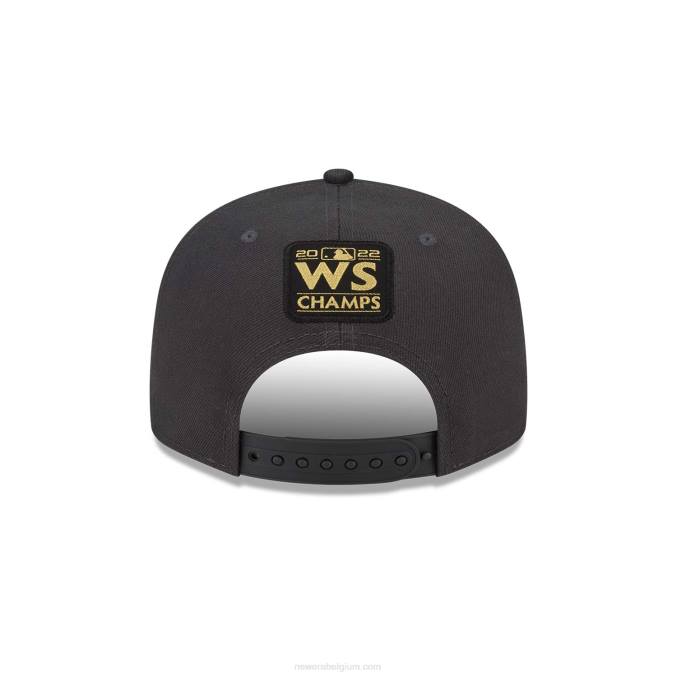 New Era houston astros mlb parade donkergrijze 9fifty snapback pet BT241857