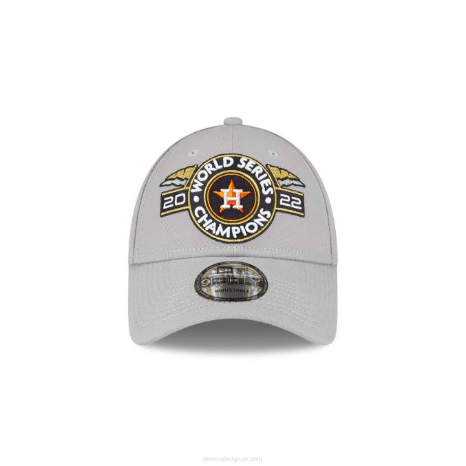 New Era houston astros mlb world series champions grijze 9forty verstelbare pet BT241750