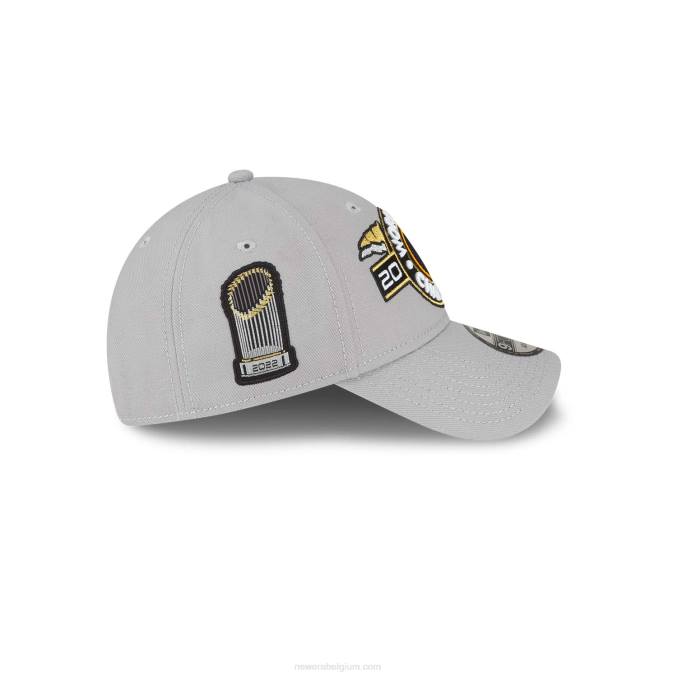 New Era houston astros mlb world series champions grijze 9forty verstelbare pet BT241750