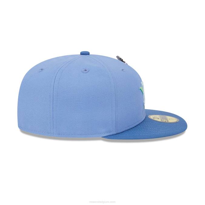 New Era houston astros outer space blauw 59fifty getailleerde pet BT24380