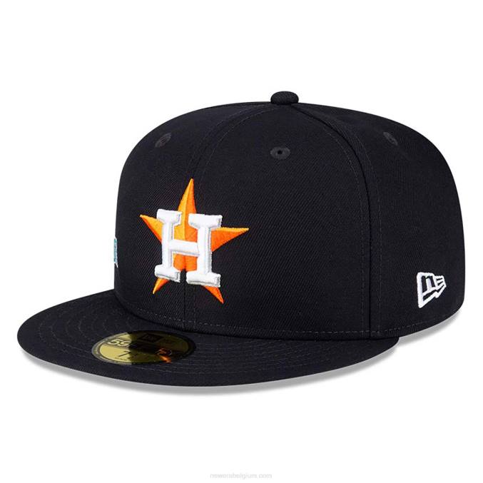 New Era houston astros stateview marine 59fifty getailleerde pet BT24569