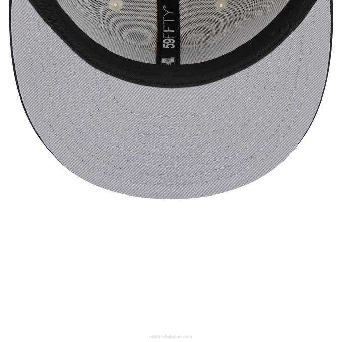New Era houston astros varsity letter stone 59fifty getailleerde pet BT2467