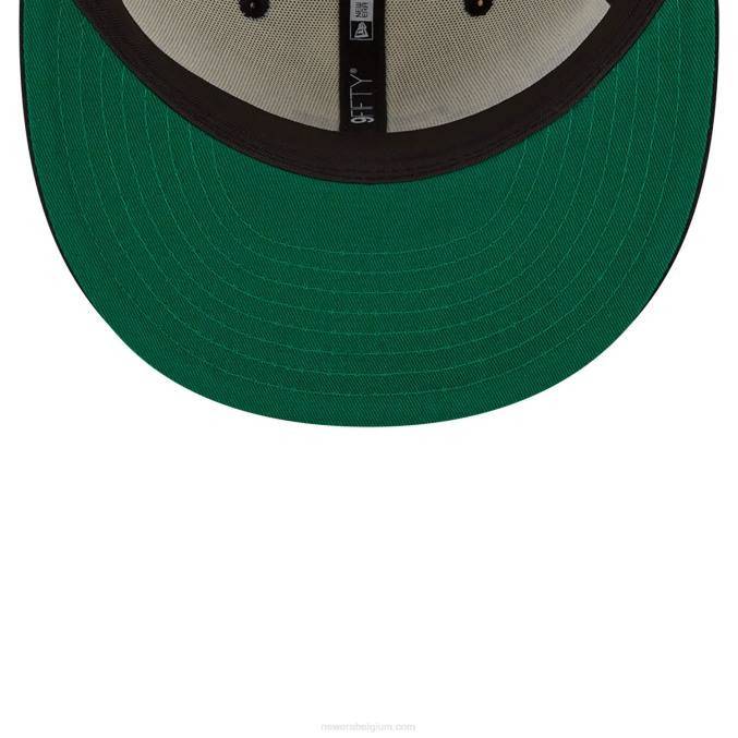 New Era houston raketten wakker witte 9fifty snapback BT241827