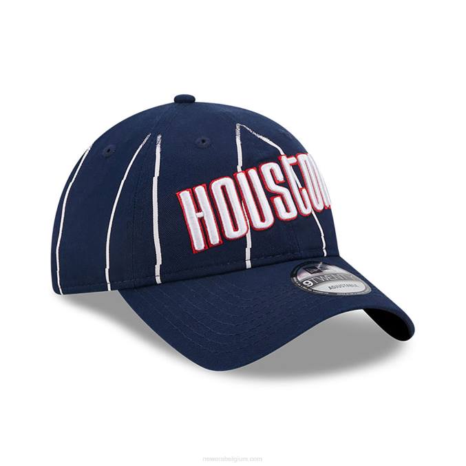 New Era houston rockets authentics city edition blauwe 9twenty verstelbare pet BT242237