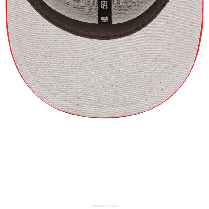 New Era houston rockets nba tip off 2022 zwarte 59fifty getailleerde pet BT241363