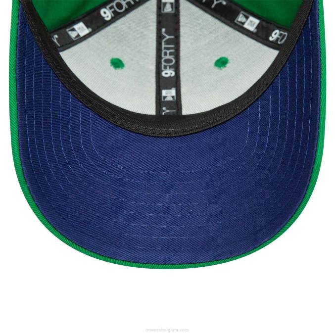 New Era irish fa essential jeugd groen 9forty verstelbare pet BT241639