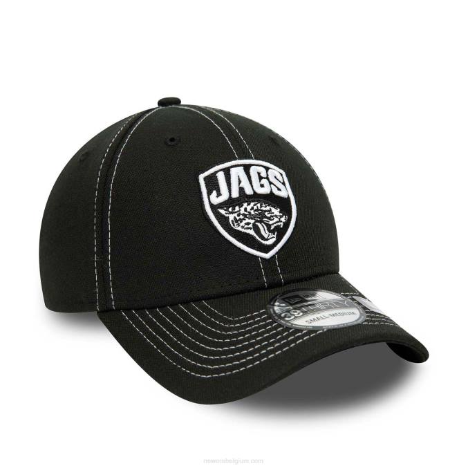 New Era jacksonville jaguars nfl teams zwarte 39thirty cap BT242199