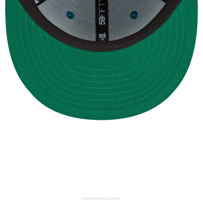 New Era jacksonville jaguars x nietje blauwe 59fifty getailleerde pet BT24607