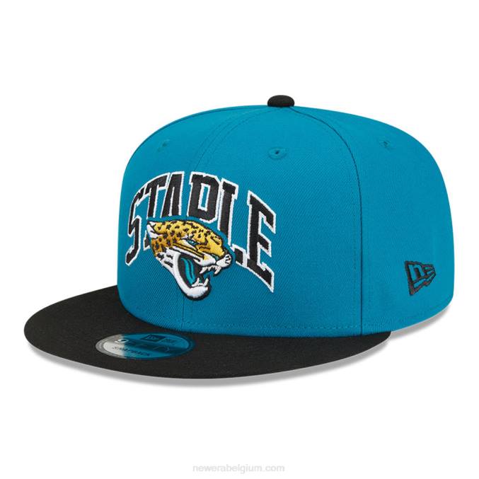 New Era jacksonville jaguars x nietje blauwe 9fifty snapback pet BT241874