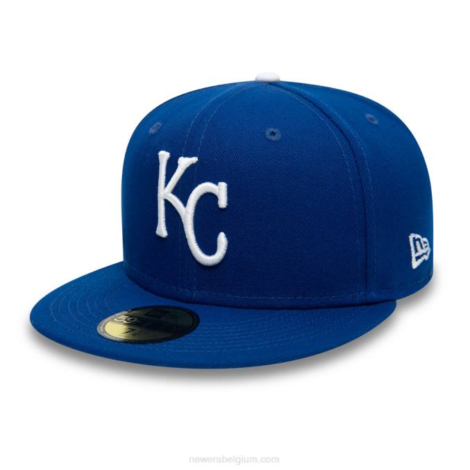 New Era kansas city royals ac perf blauw 59fifty cap BT241385