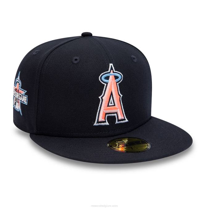 New Era la angels 2010 all star game navy 59fifty getailleerde pet BT24584