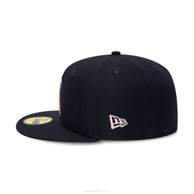 New Era la angels 2010 all star game navy 59fifty getailleerde pet BT24584