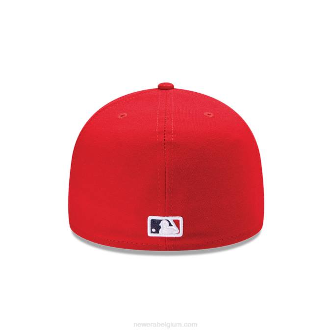 New Era la angels authentieke collectie rode low profile 59fifty fitted cap BT24913