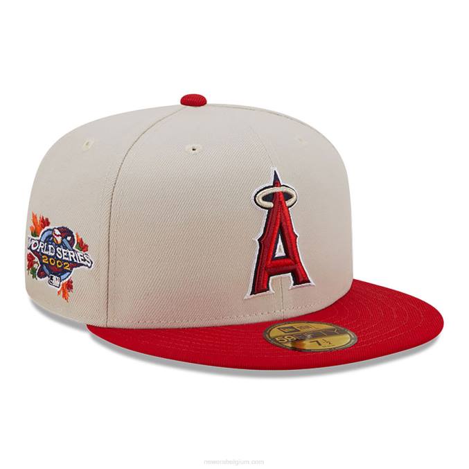 New Era la angels herfst klassieke witte 59fifty pet BT24890