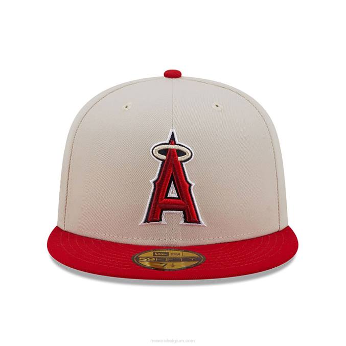 New Era la angels herfst klassieke witte 59fifty pet BT24890