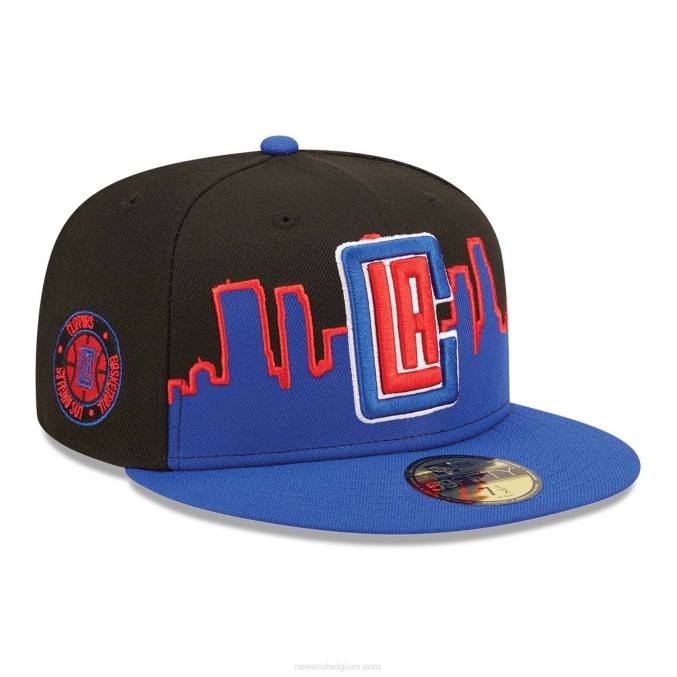 New Era la clippers nba tip off 2022 zwarte 59fifty fitted cap BT241248