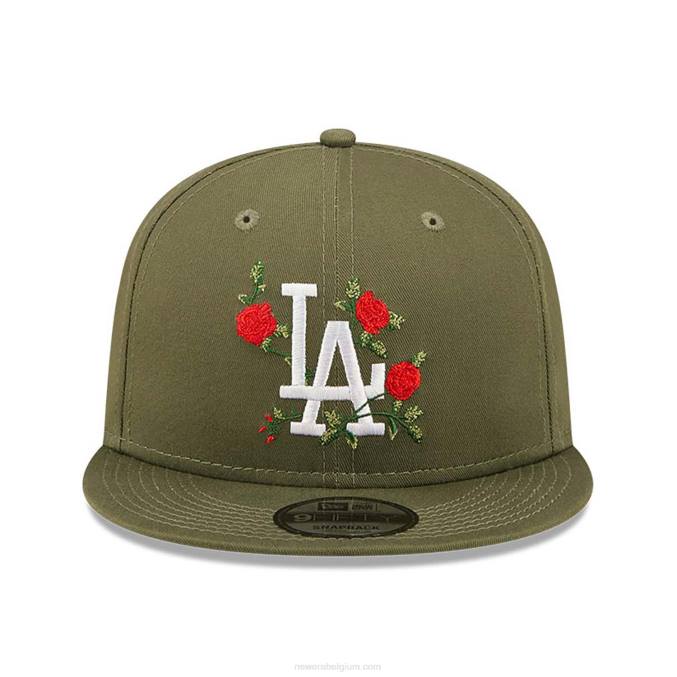 New Era la dodgers bloem groene 9fifty snapback pet BT241950