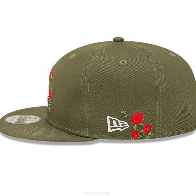 New Era la dodgers bloem groene 9fifty snapback pet BT241950
