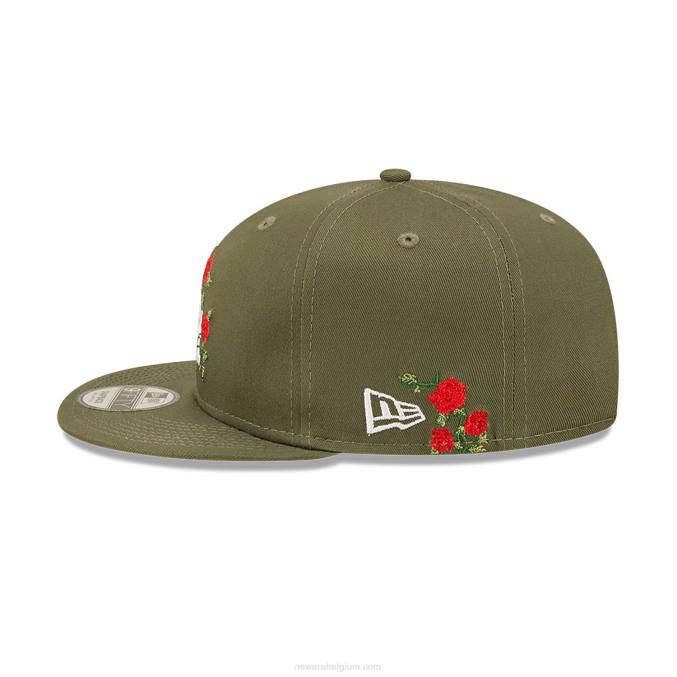 New Era la dodgers bloem groene 9fifty snapback pet BT241950