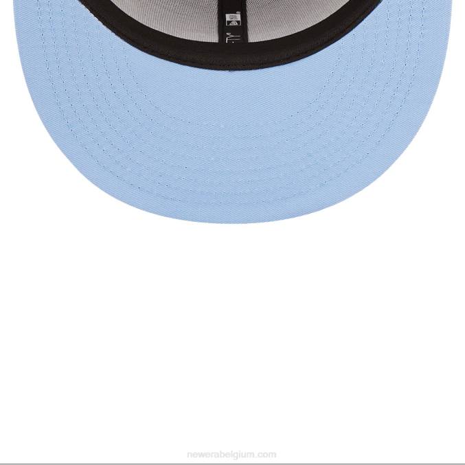 New Era la dodgers comic cloud donkerblauwe 59fifty getailleerde pet BT241323