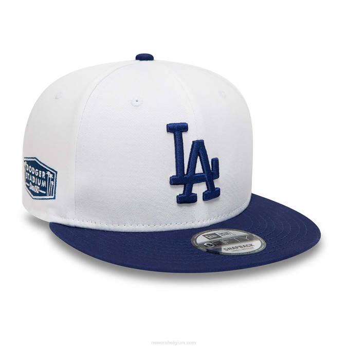New Era la dodgers crown patches witte 9fifty snapback pet BT242073