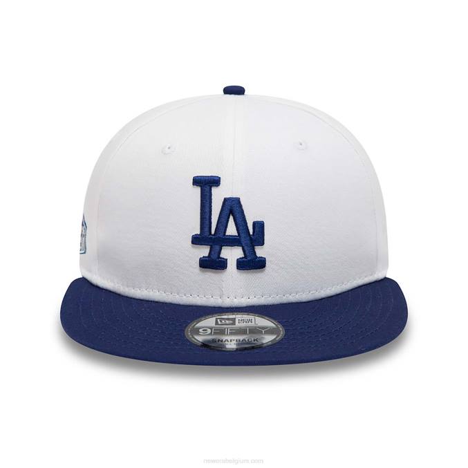 New Era la dodgers crown patches witte 9fifty snapback pet BT242073